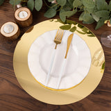 Add Elegance to Your Table with Gold Mirror Charger Plates